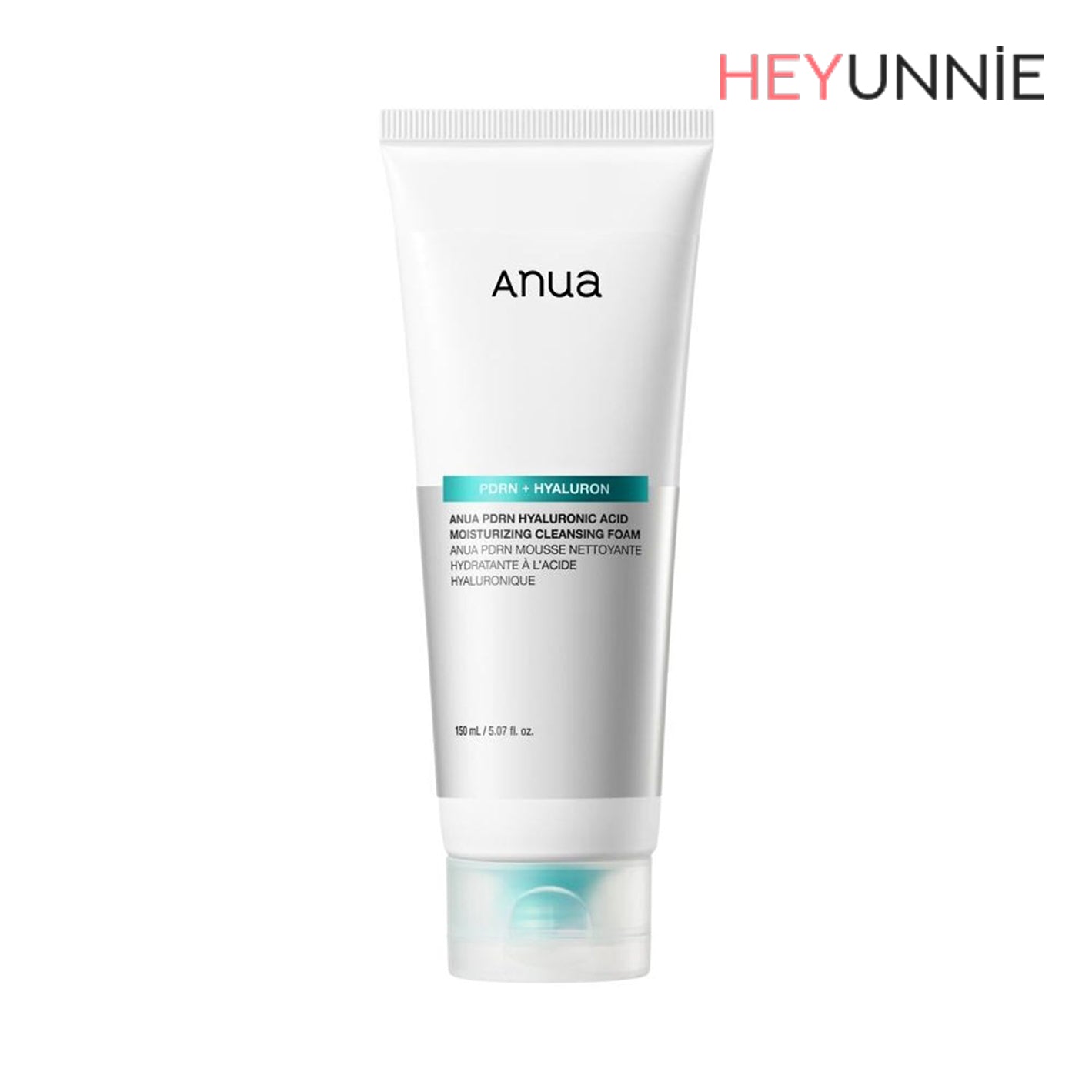 Anua PDRN Hyaluronic Acid Moisturizing Cleansing Foam 150ml